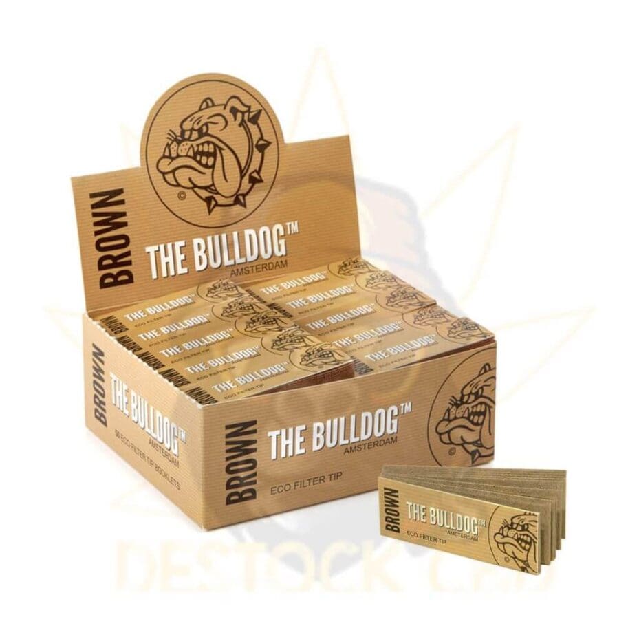 The Bulldog Brown Unbleached Filtres – Destock CBD